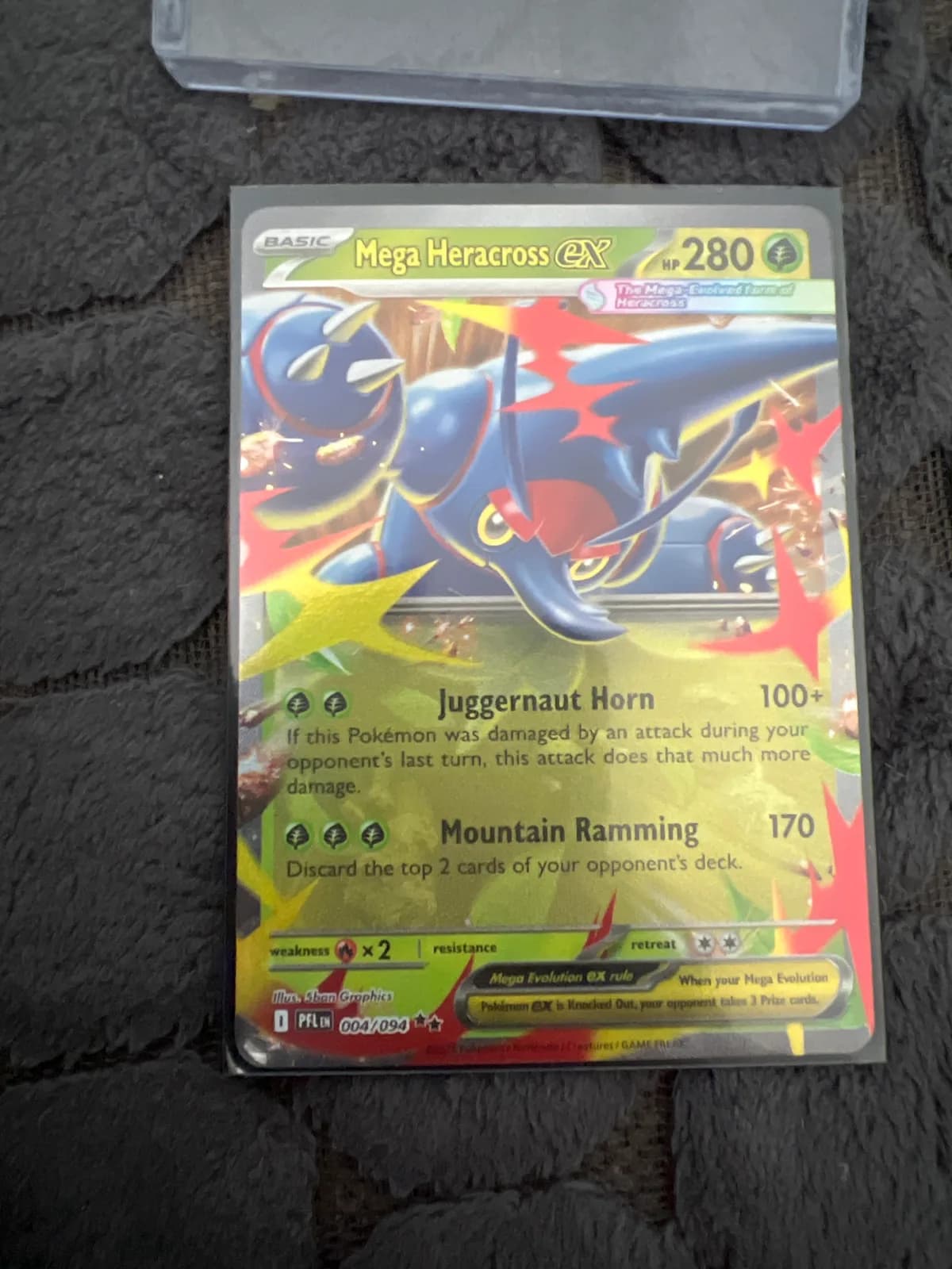 Mega Heracross ex — Phantasmal Flames 4