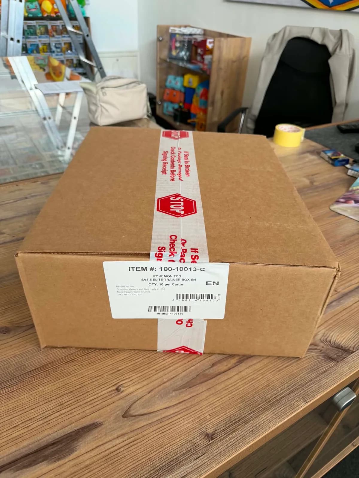 Prismatic ETB case seald