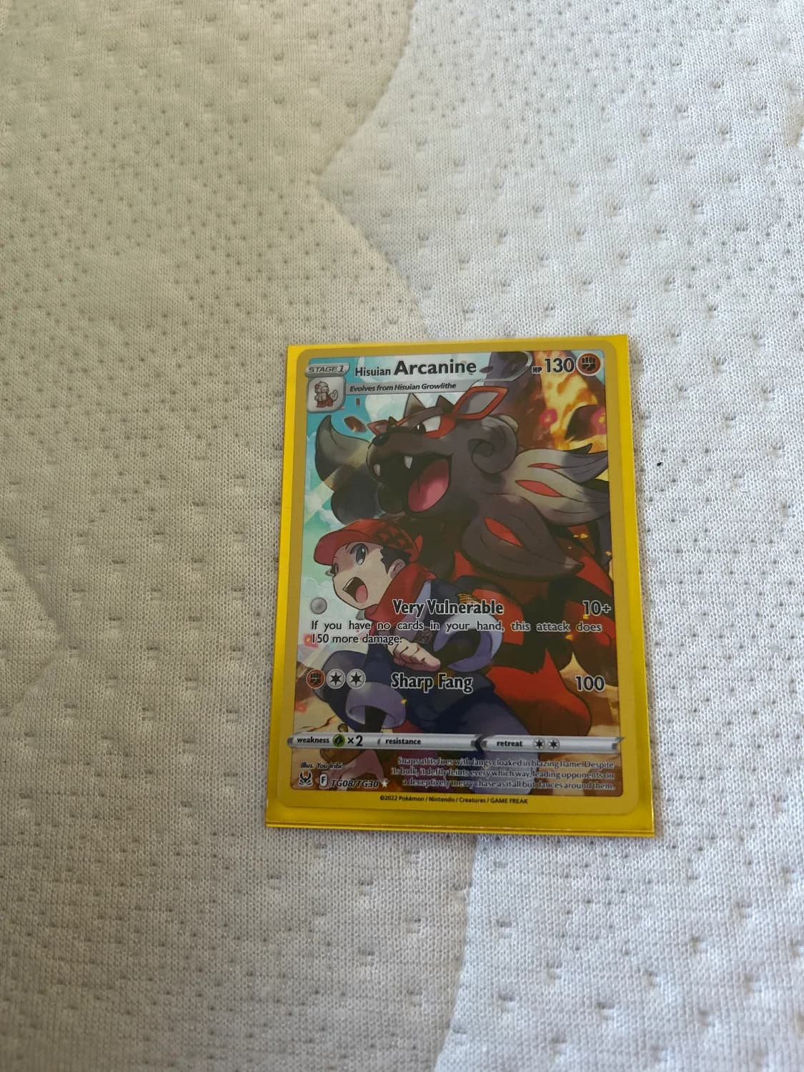 Hisuian Arcanine