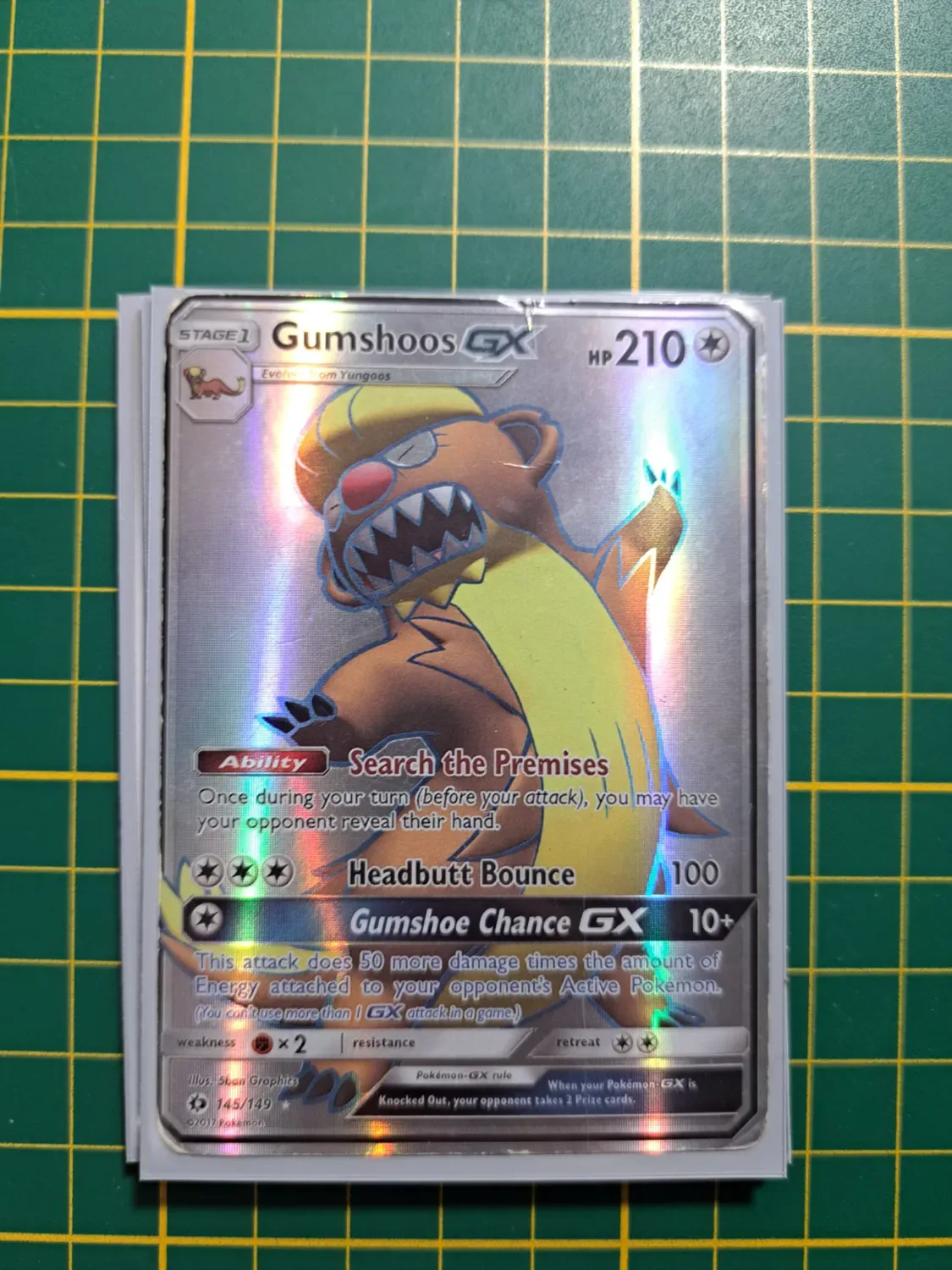 Gumshoos-GX — Sun & Moon 145