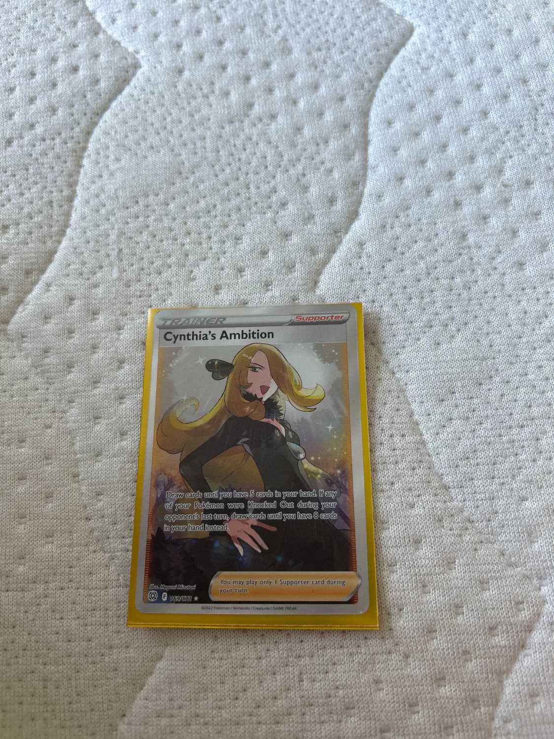 Cynthia’s ambition trainer