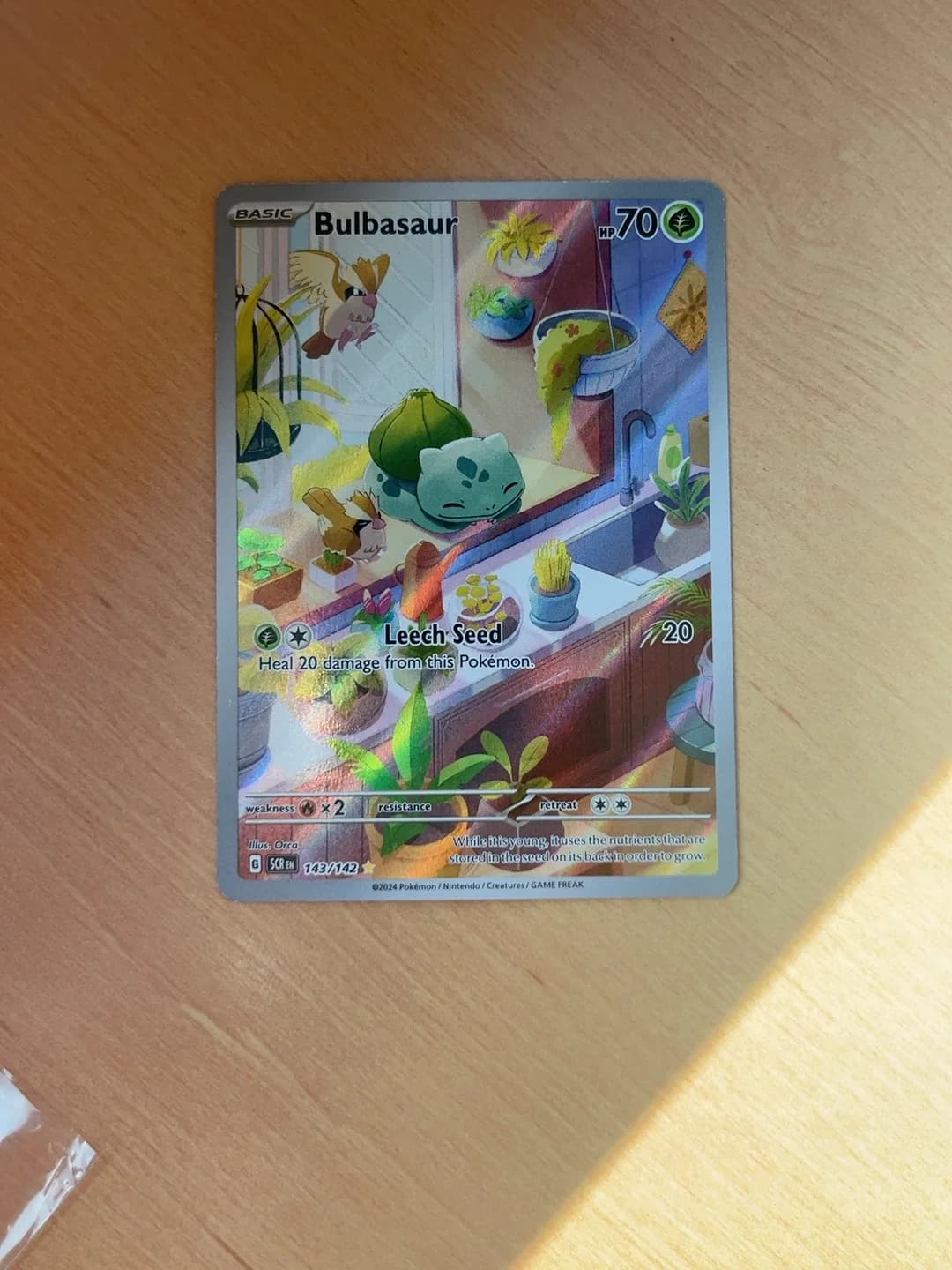 Predam Bulbasaur 143/142 – Illustration Rare | Stellar Crown