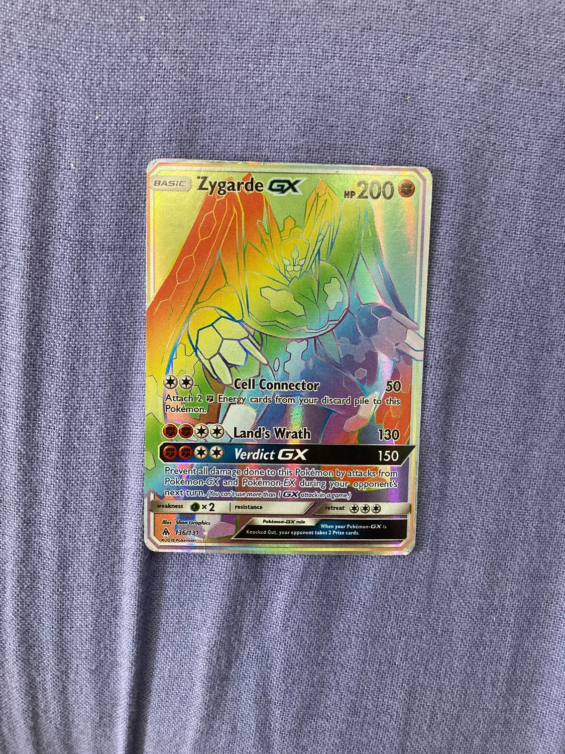 Zygarde-GX — Forbidden Light 136