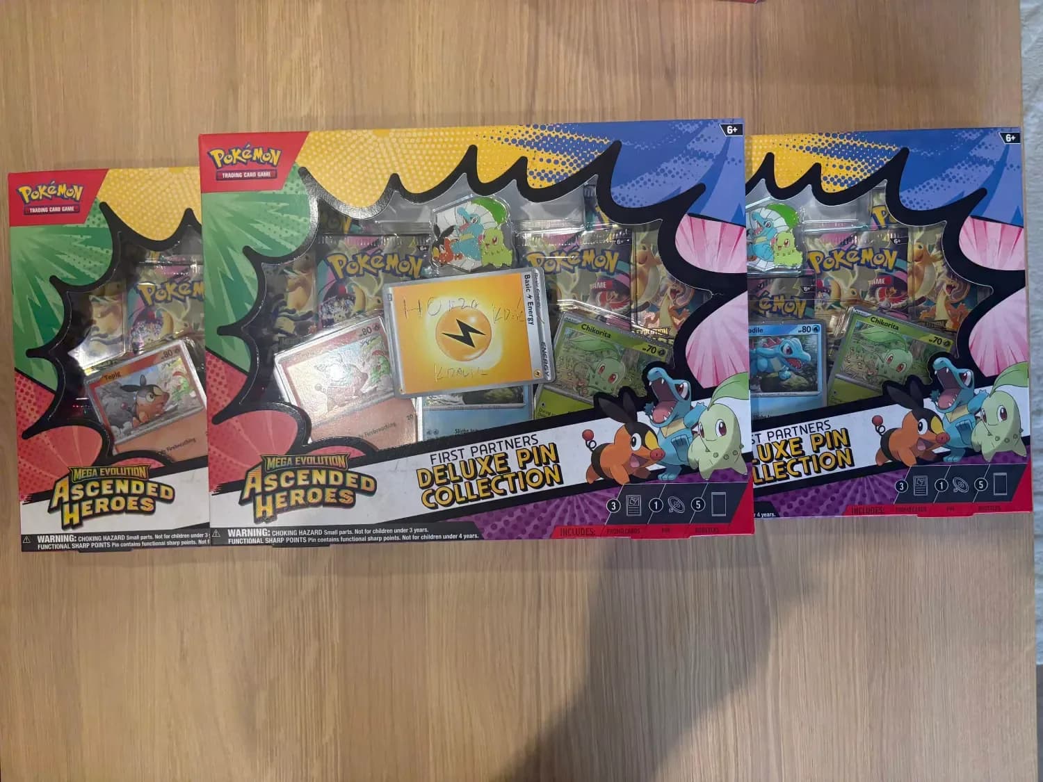 Ascended Heroes: First Partners Deluxe Pin Collection