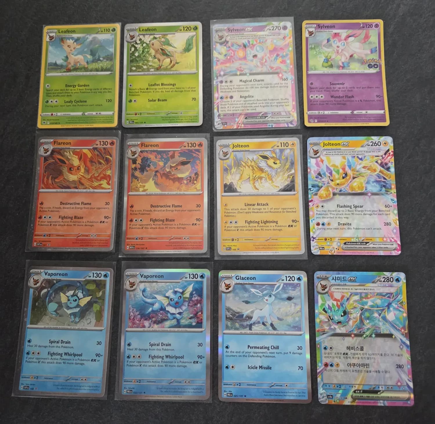 Eevee evolutions