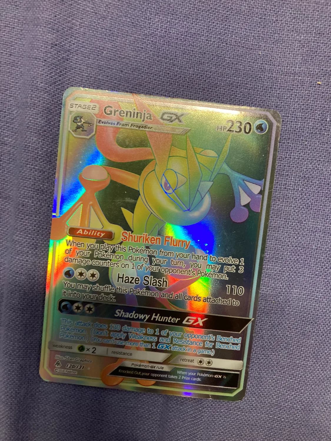 Greninja-GX — Forbidden Light 133