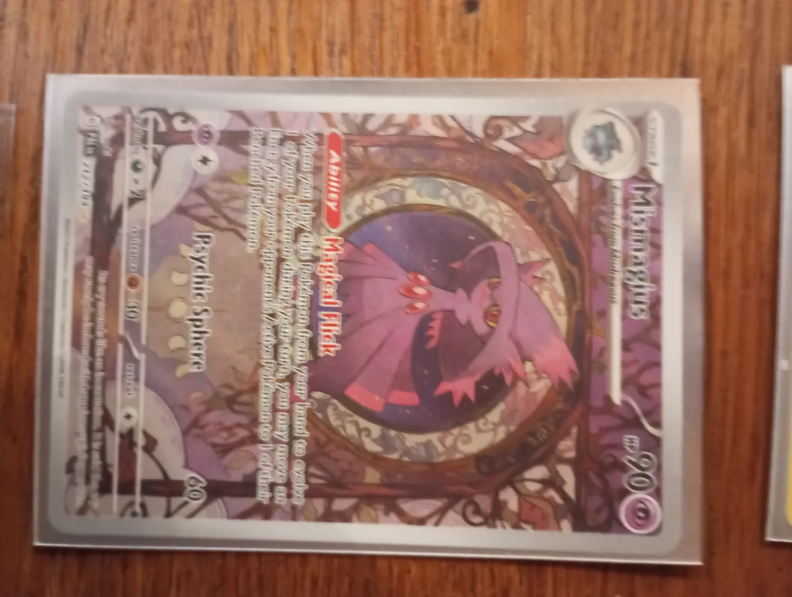 Mismagius paldean evolve