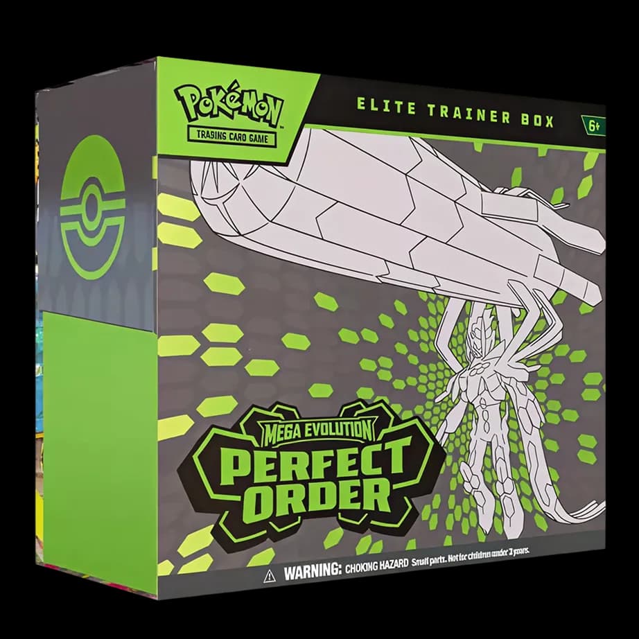 Pokémon TCG: Mega Evolution – Perfect Order Elite Trainer Box (ETB)
