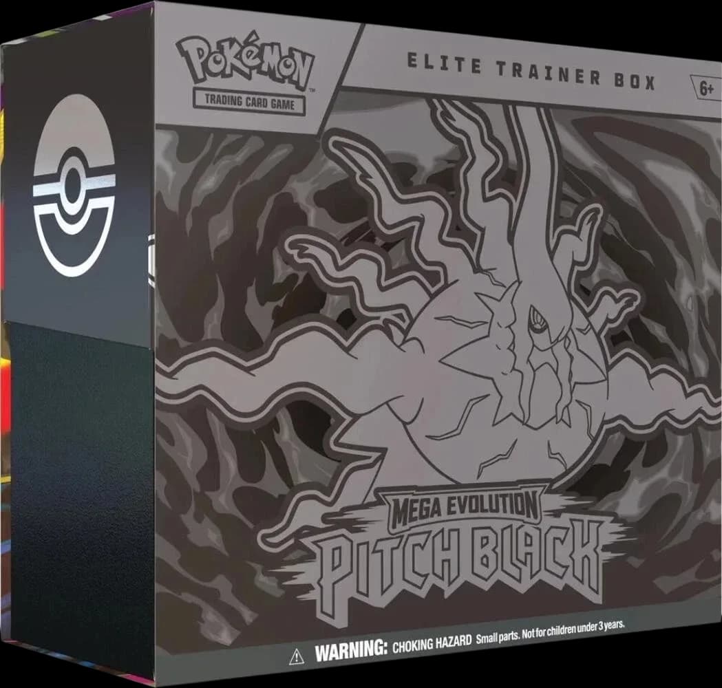 Pokémon TCG Mega Evolution: Pitch Black Elite Trainer Box (ETB)